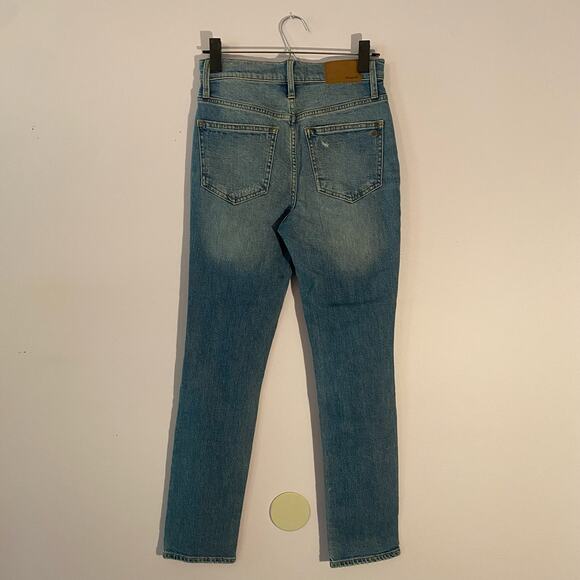 Madewell Women's size 23 Medium Wash The Perfect Vintage Jean Straight Leg - Picture 3 of 9